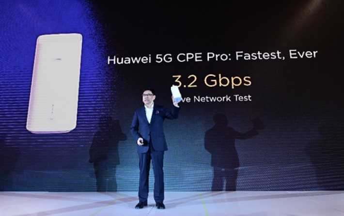 Huawei lance le chipset multimode 5G et le 5G CPE Pro