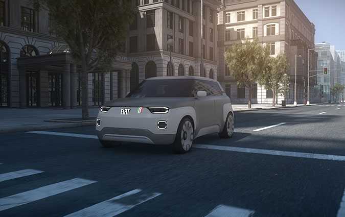 Centoventi, le nouveau concept-car lectrique de Fiat