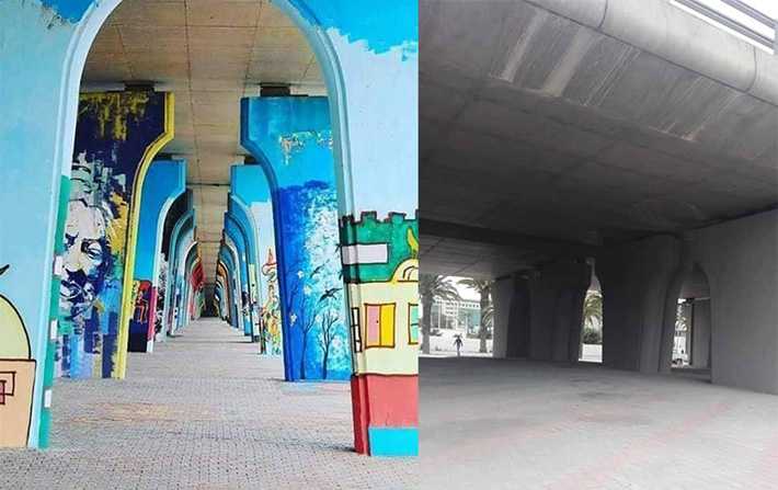 La grisaille prend la place des œuvres d’art