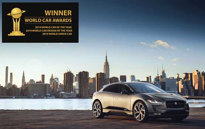 World Car Awards : Tripl indit pour la Jaguar I-Pace