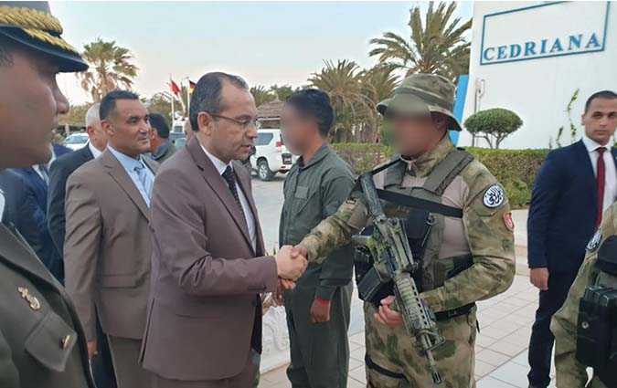 Djerba : Fourati inspecte le niveau de scurit avant le dbut du plerinage de la Ghriba