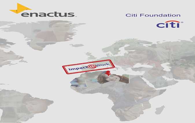 Enactus Tunisie et La Fondation Citi lancent la deuxime phase du programme Impact@Work 

