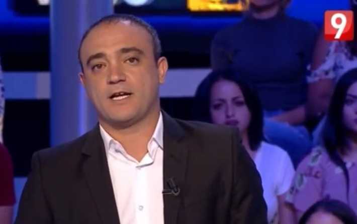 Houcem Hamad, tabass lors du meeting de Abdelkarim Zbidi
