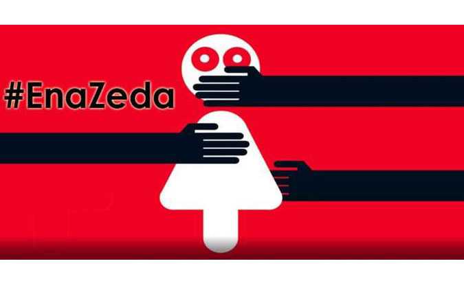 Le mouvement #EnaZeda représenté à la marche contre les violences sexuelles et sexistes en France
