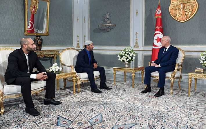 Kaïs Saïed reçoit Saïd Jaziri