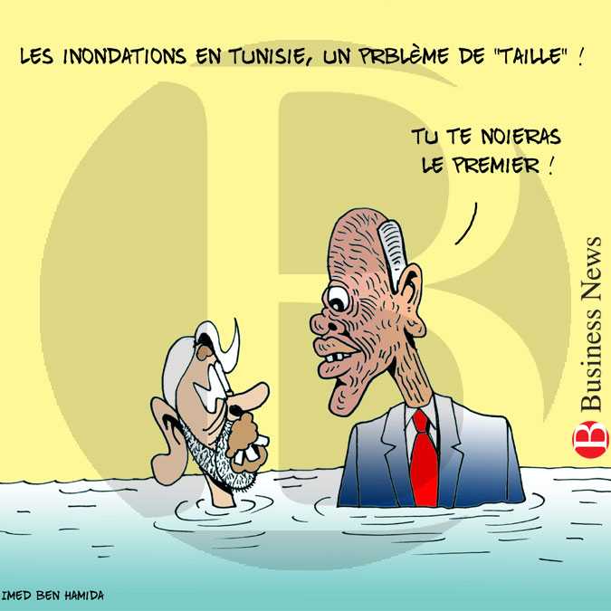 TUNISIE - CARICATURE 04 NOVEMBRE 2019  	