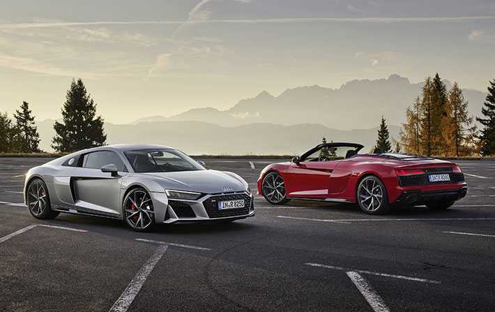 Audi R8 V10 RWD et R8 LMS GT4, encore plus dynamiques et expressives