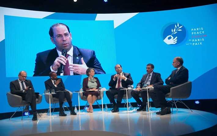 Youssef Chahed prend part au Forum international de Paris sur la Paix

