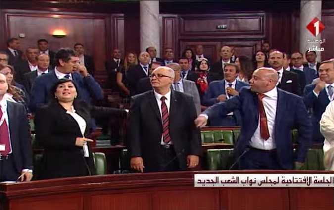 ARP - Premier clash entre Abir Moussi et Rached Ghannouchi