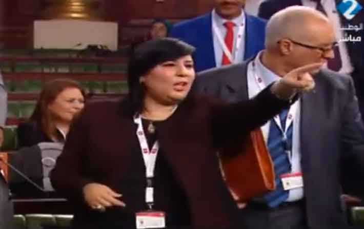 Accrochage entre Abir Moussi et des députés d’Al Karama