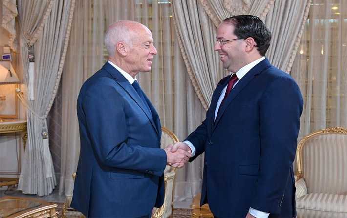 Kaïs Saïed charge Youssef Chahed de la gestion des affaires courantes du gouvernement