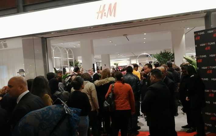 Louverture de la premire boutique H&M en Tunisie cre lengouement