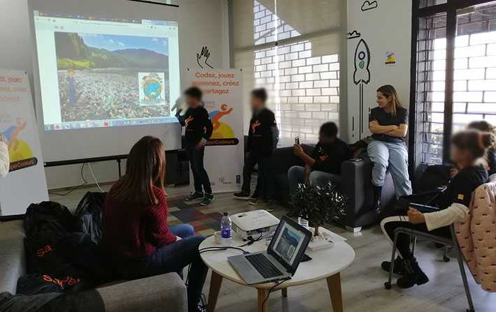 Mobilisation du groupe Orange Tunisie pour initier les enfants au coding et aux problématiques de la planète