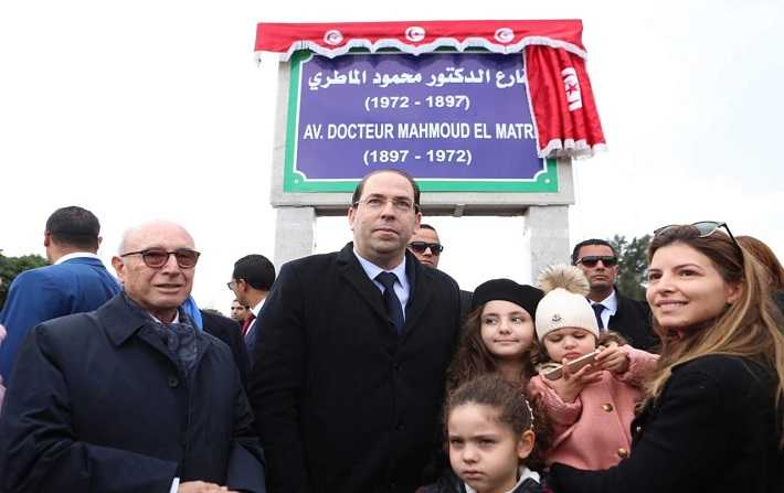 La route X2 porte dsormais le nom davenue Mahmoud Materi