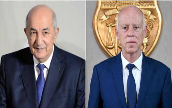 Kaïs Saïed félicite le nouveau président algérien Abdelmadjid Tebboune