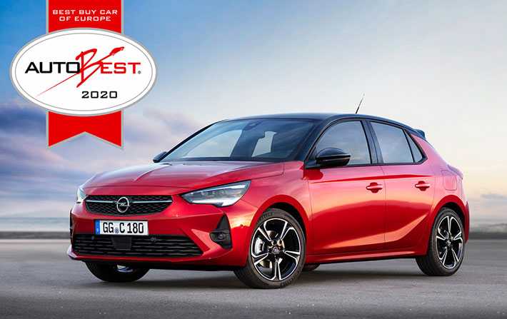 Autobest 2020 : les nouvelles Opel Corsa et Corsa-e remportent le prix Best Buy Car of Europe