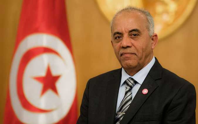 Habib Jamli tient une confrence de presse  Dar Dhiafa