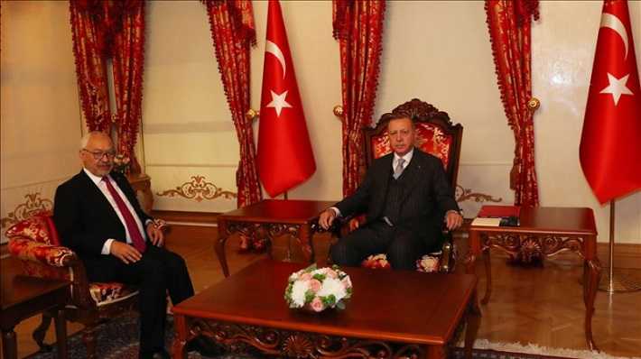 Ghannouchi appelle Erdoğan  appuyer linvestissement turc en Tunisie

