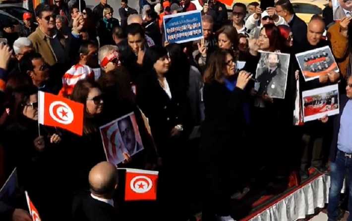 Abir Moussi et Besma Khalfaoui unies contre la violence politique !