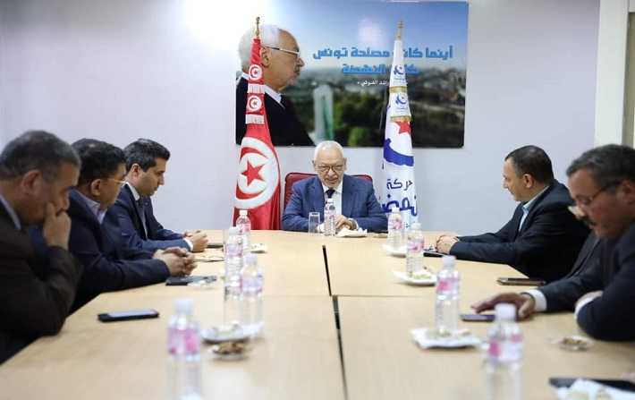 Ghannouchi runit les ministres nahdhaouis du gouvernement Fakhfakh