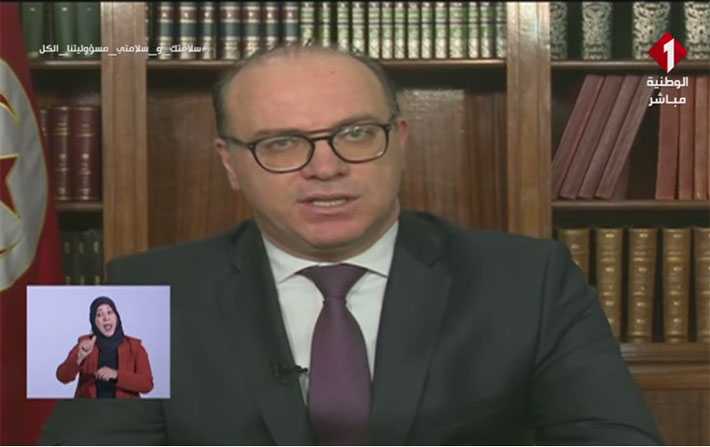 Elyes Fakhfakh : la Tunisie met en place les mesures de la phase 3 de l’épidémie !