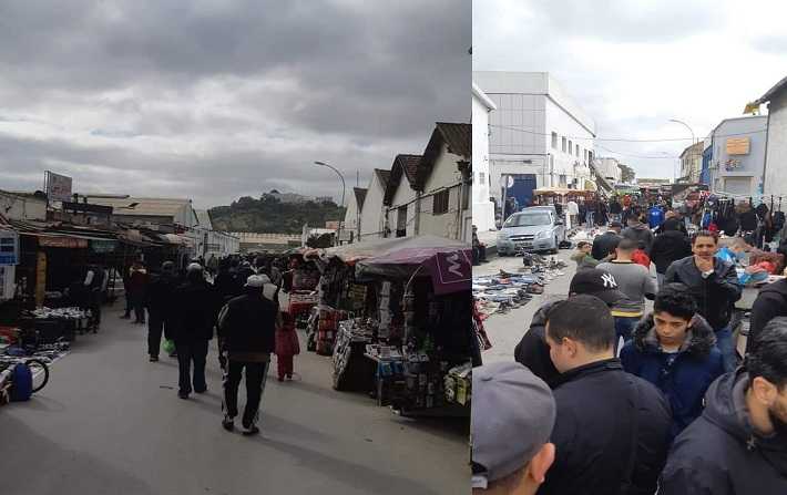 Au souk Moncef Bey, on ne craint pas le Corona !