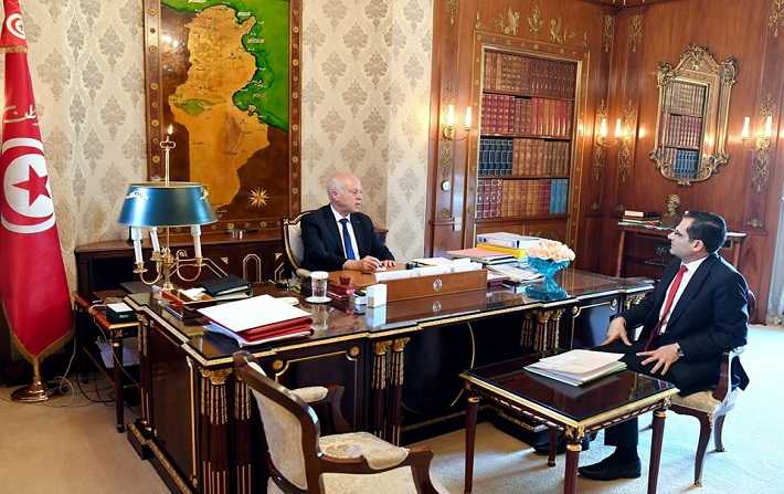Kaïs Saïed reçoit le ministre des Affaires étrangères