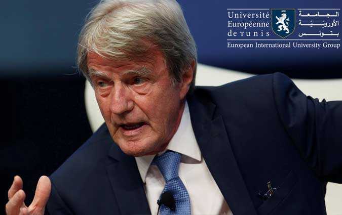 Bernard Kouchner en Visio-conférence à l’Université Européenne de Tunis pour débattre du Covid-19