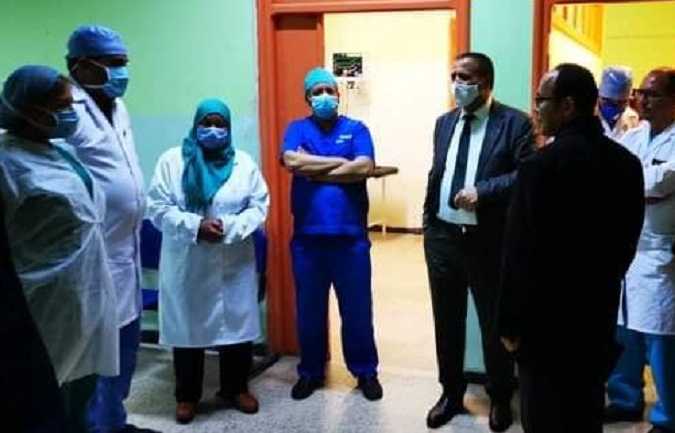 Abdellatif Mekki en visite inopinée à l’hôpital régional du Kef
