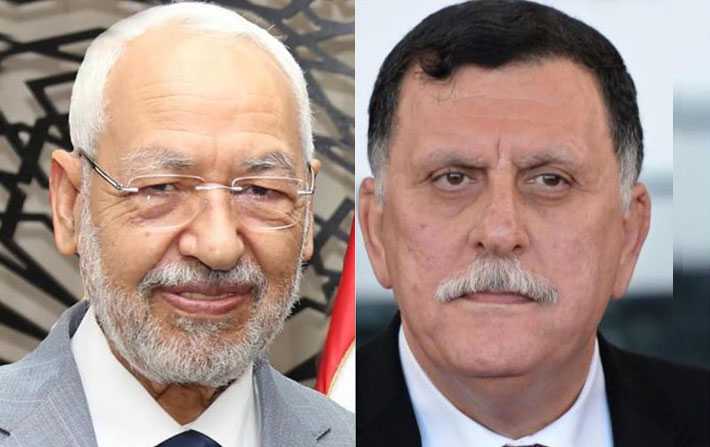 Ghannouchi omet de communiquer sur son entretien avec El Sarraj puis se rattrape