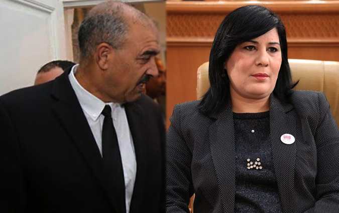 Echange d’insultes entre Fathi Laâyouni et Abir Moussi au Conseil régional du gouvernorat de Tunis