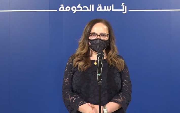 Nissaf Ben Alaya évoque un projet de loi sur l'obligation du port du masque
