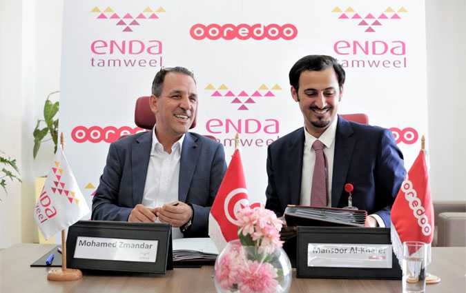 Signature dune convention de partenariat entre Ooredoo Tunisie et Enda Tamweel

