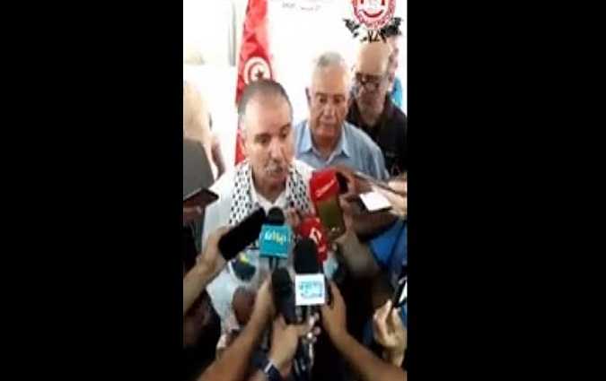Noureddine Taboubi : Lalliance Qalb Tounes-Al Karama est un complot contre la Tunisie

