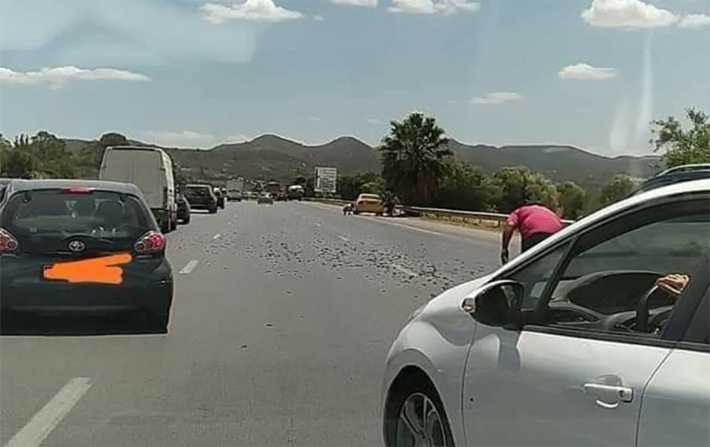 Des clous sur l’autoroute A1 et des voitures à l’arrêt - Que s'est-il passé ?