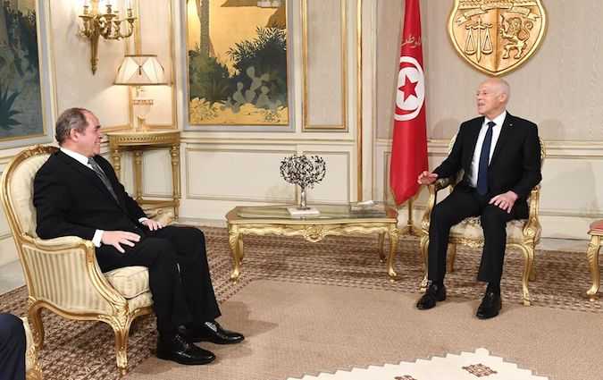 Kaïs Saïed reçoit le ministre algérien des Affaires étrangères