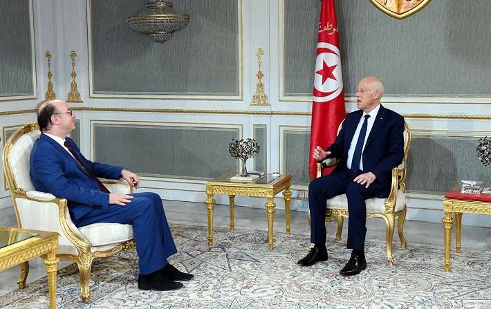 Kaïs Saïed reçoit Elyes Fakhfakh