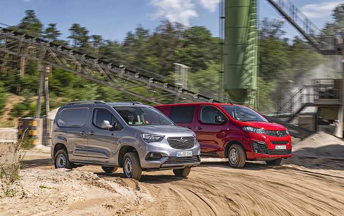 Opel prsente ses tout-terrains, les Combo Cargo et Vivaro