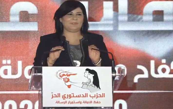 Abir Moussi : Nous ne voyons plus les femmes dans les postes de dcision !

