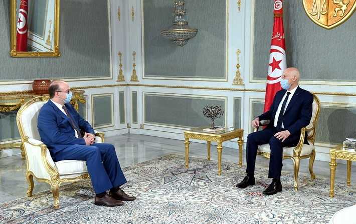 Kaïs Saïed reçoit Elyes Fakhfakh