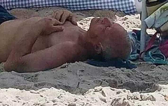 Kaïs Saïed sur une plage : un canular ?