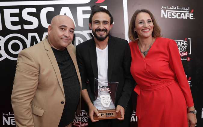 Mohamed Barakati remporte la 6me dition de Nescaf Comedy Show 

