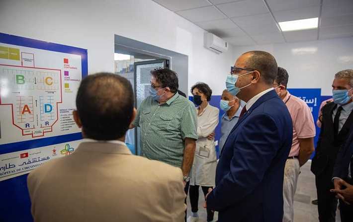 L’hôpital de campagne d'El Menzah a une capacité d’accueil de 84 lits