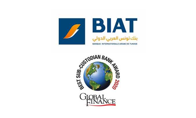 La Biat prime meilleure banque dpositaire en 2020 par Global Finance

 