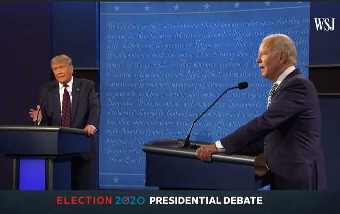 Le débat entre Donald Trump et Joe Biden se transforme en foire d’empoigne