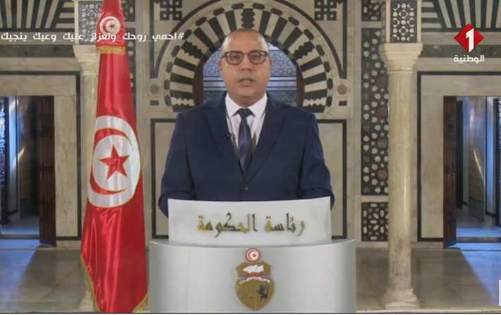 Covid-19 : L'essentiel des mesures annoncées par Hichem Mechichi