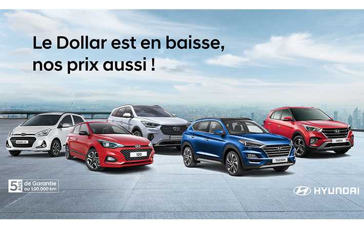 Chez Hyundai, le client profite de la baisse du dollar