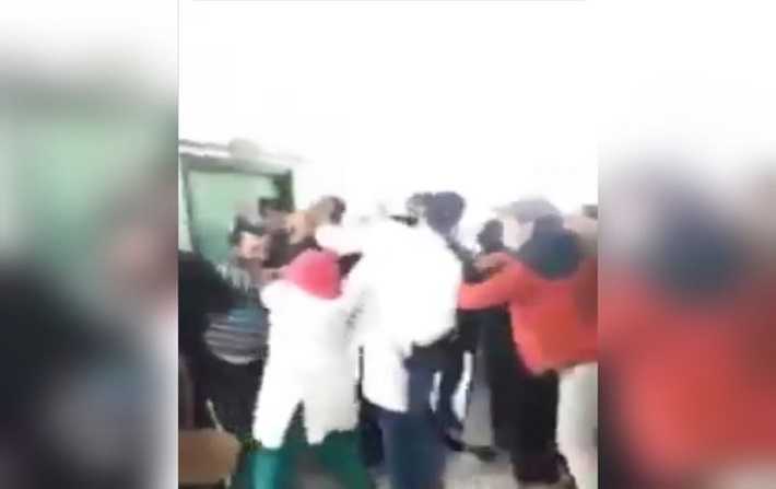 Vido : Agression du personnel mdical  lhpital de Menzel Temime