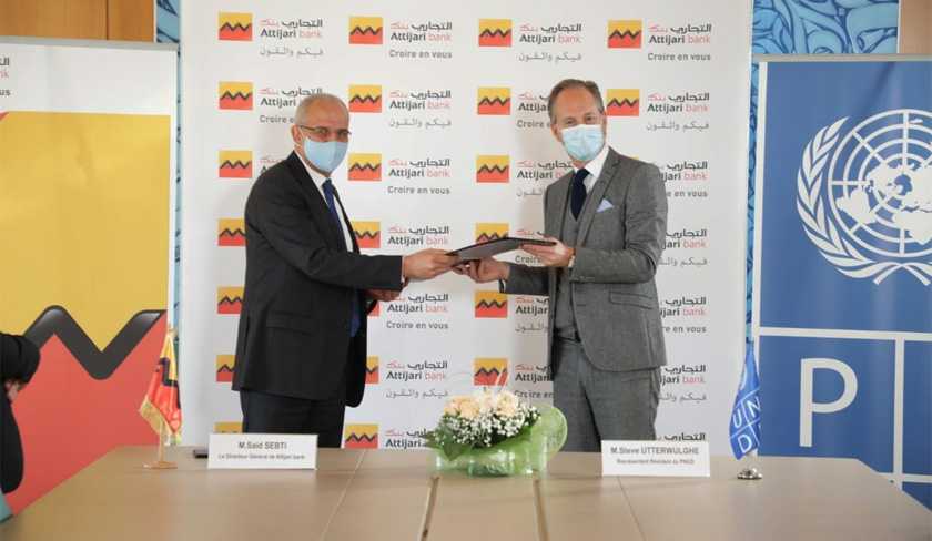 Attijari bank et le PNUD Tunisie s’associent et s’engagent en faveur de l’entrepreneuriat et de l’intégration des ODD en Tunisie
