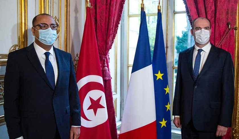 Hichem Mechichi reçu à Matignon à Paris